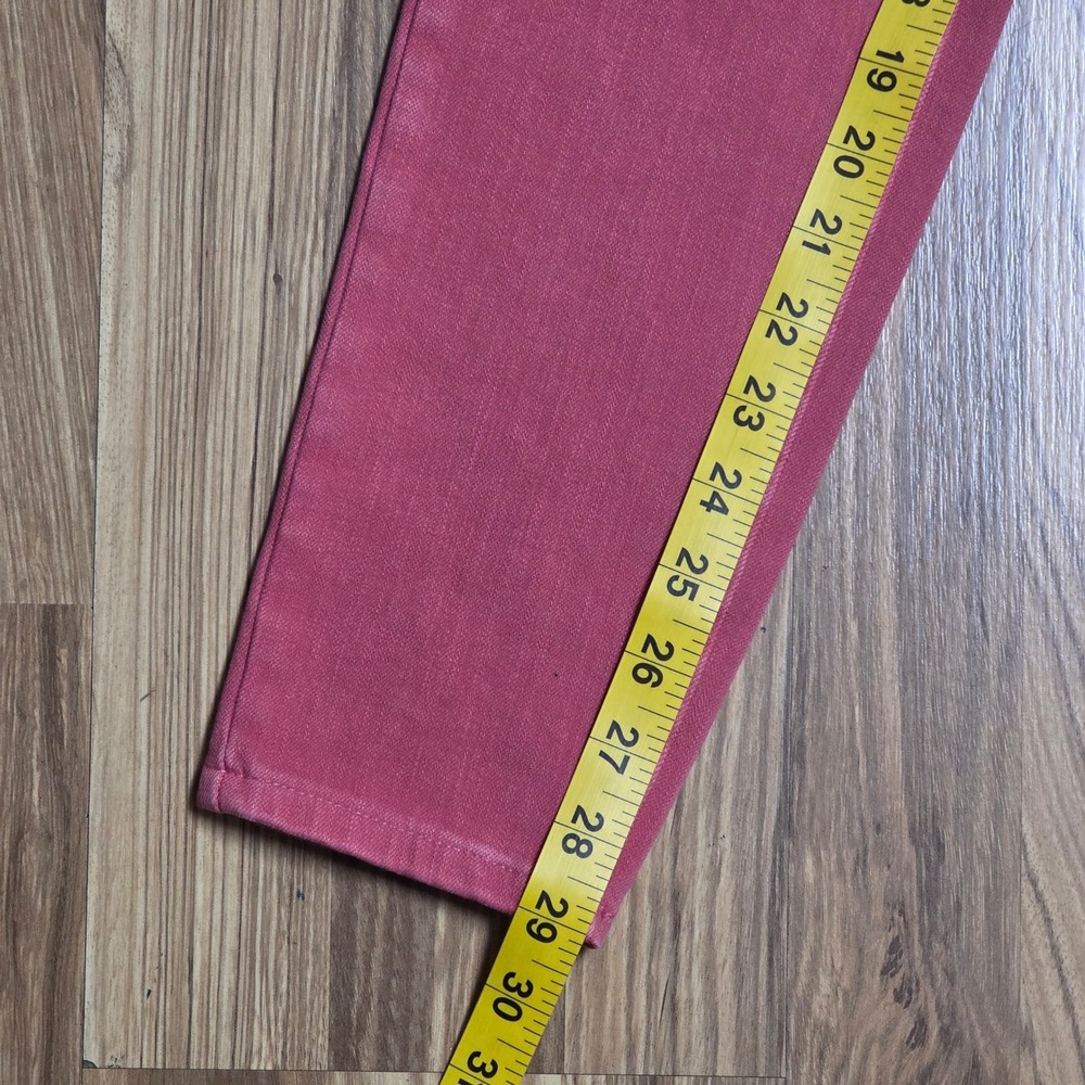 NWOT LOFT Legging Jeans Pink Colored Skinny Fit Women's Size 28 - Picture 8 of 10